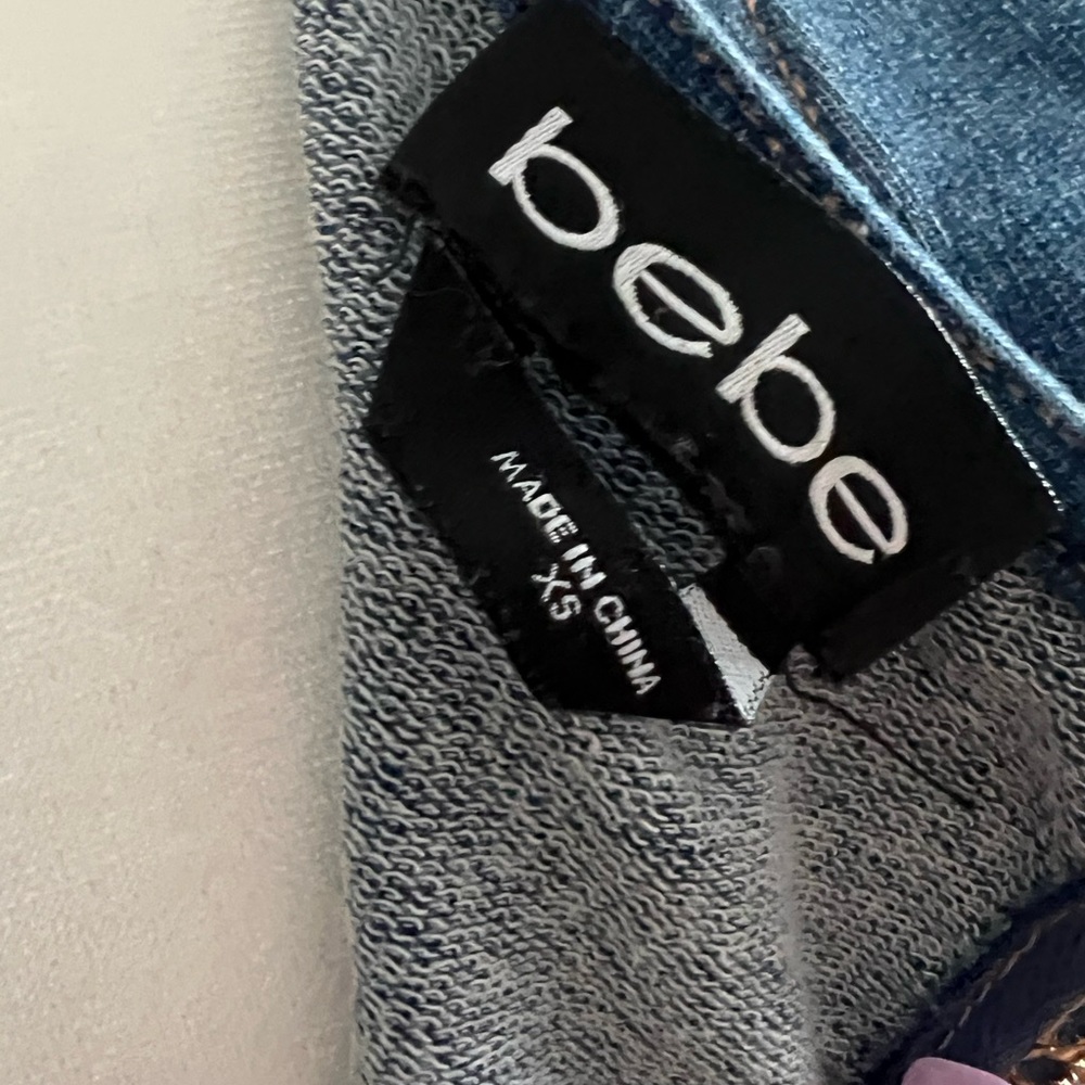Bebe denim dress